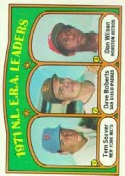 1972 Topps Baseball Cards      091      Tom Seaver/Dave Roberts/Don Wilson LL